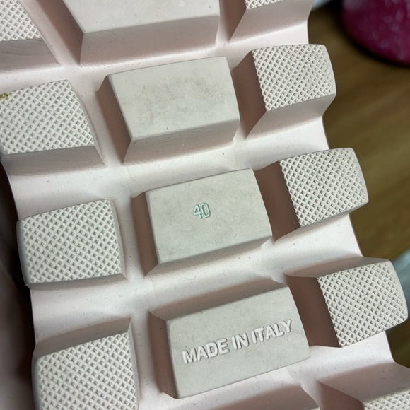 Vic Matie Leather Lug Sole Sandals - Picture 8 of 9